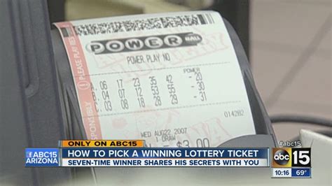 check your lottery ticket.